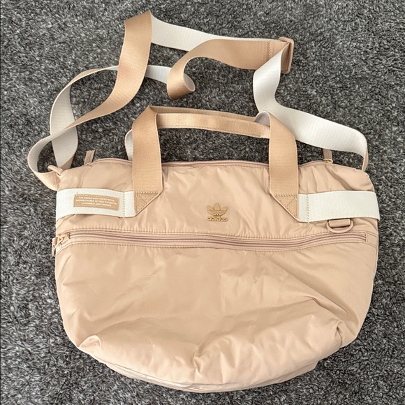 adidas Handbags - Adidas Dual-Tone Tote Bag Cream and White